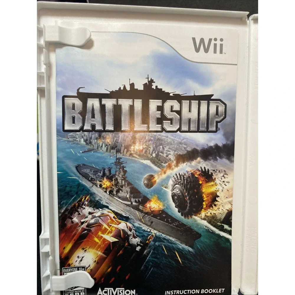 Wii Battleship Game CIB Complete Nice